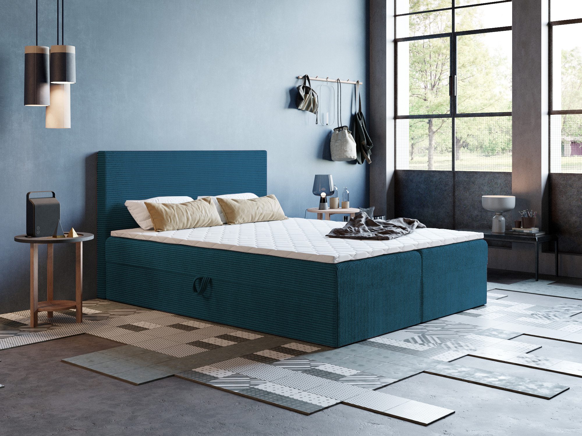Godre Boxspringbett 140x200 cm - mit günstig online kaufen