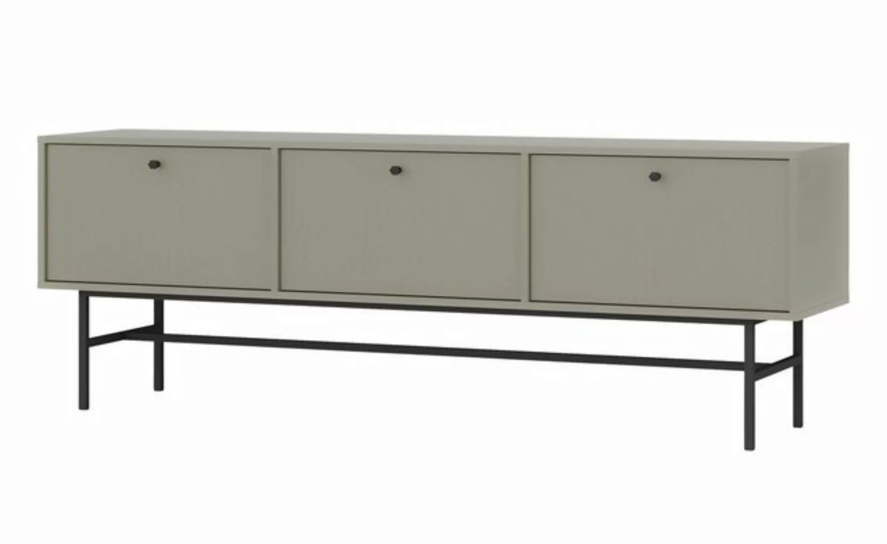 Furnix TV-Schrank Tonkin Sideboard mit drei Fächern Design Lowboard Breite günstig online kaufen