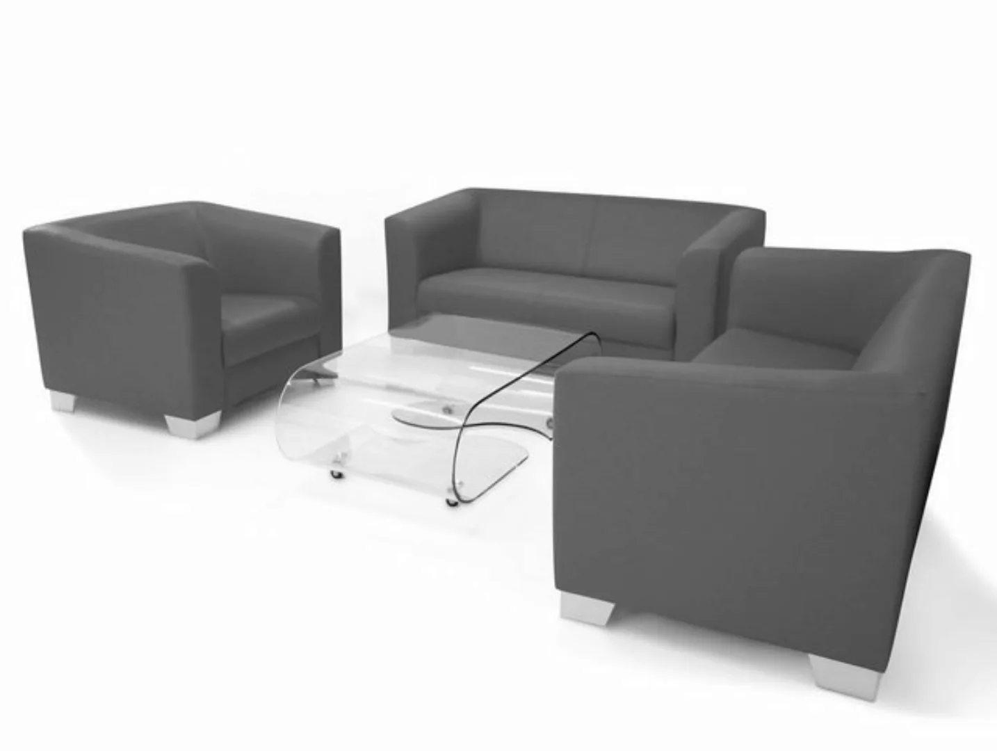 Moebel-Eins Sofa CHICAGO 3-2-1 Sofagarnitur günstig online kaufen