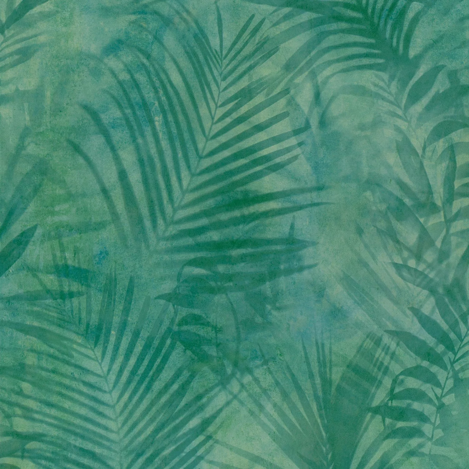 Bricoflor Palmen Tapete in Smaragdgrün Farn Vliestapete in Dunkelgrün für S günstig online kaufen