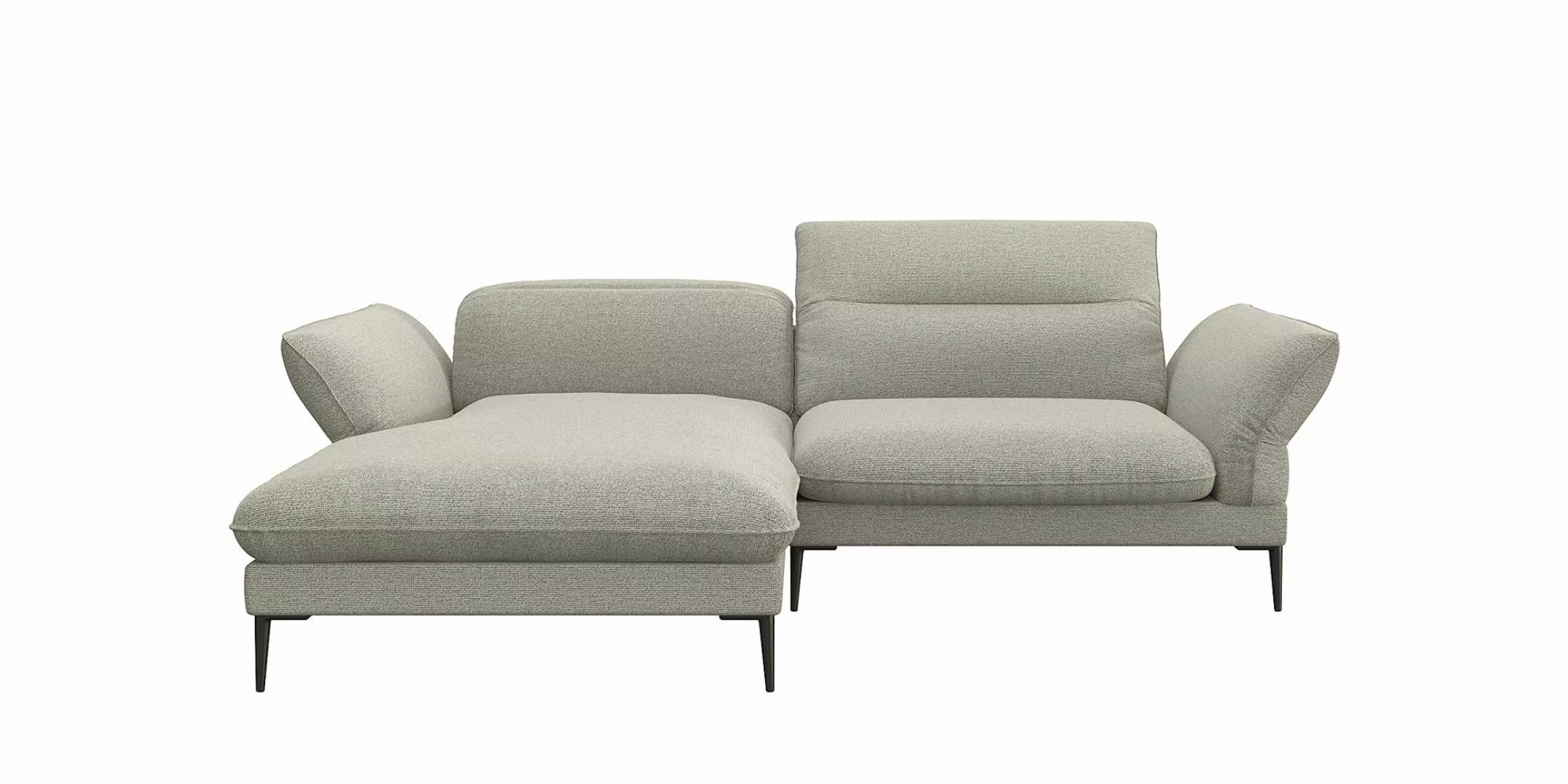 FLEXLUX Ecksofa »Salino, Funktionssofa mit Recamiere, Relaxsofa, Ecksofa«, günstig online kaufen