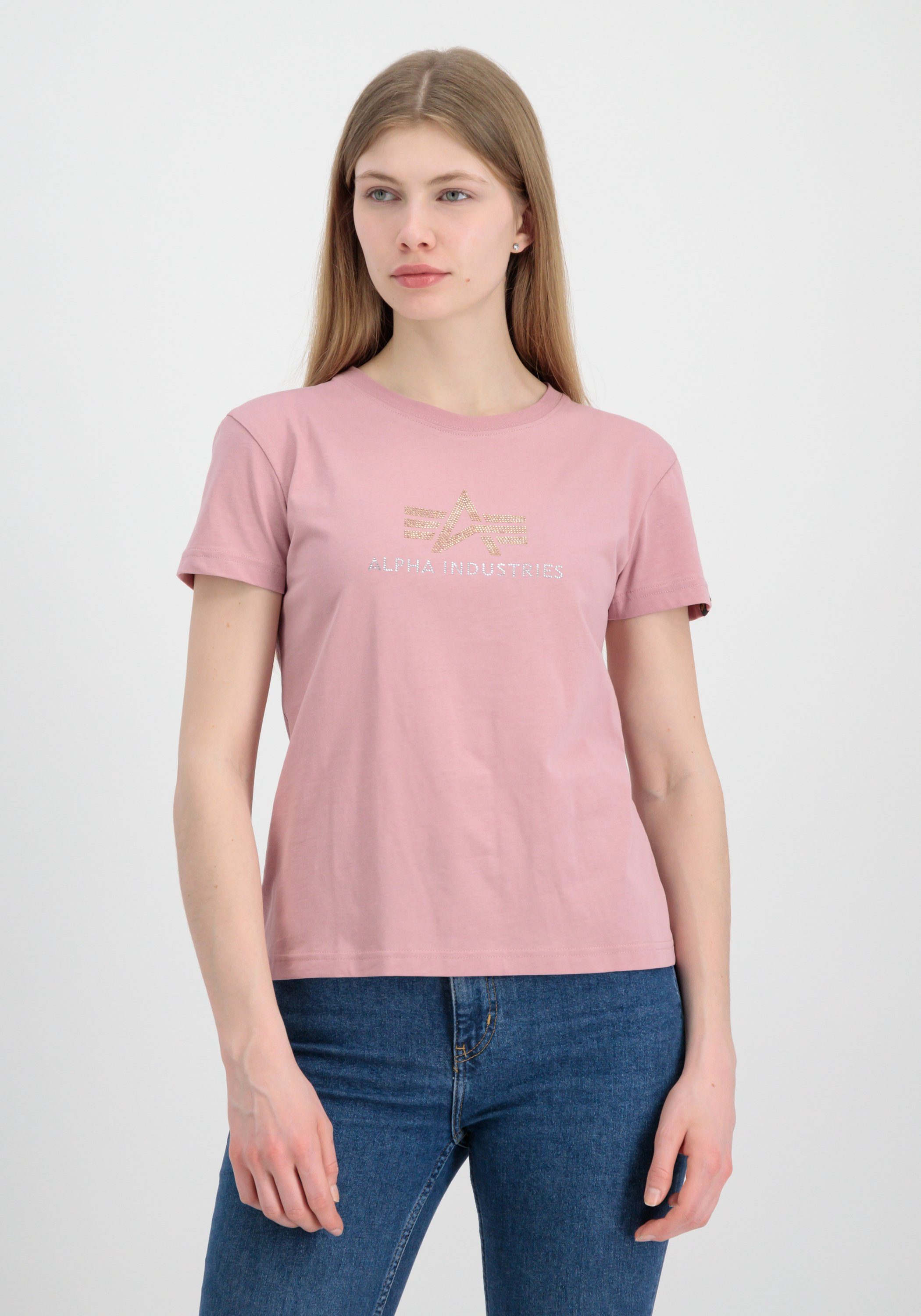 Alpha Industries T-Shirt "Alpha Industries Women - T-Shirts Crystal T-Shirt günstig online kaufen