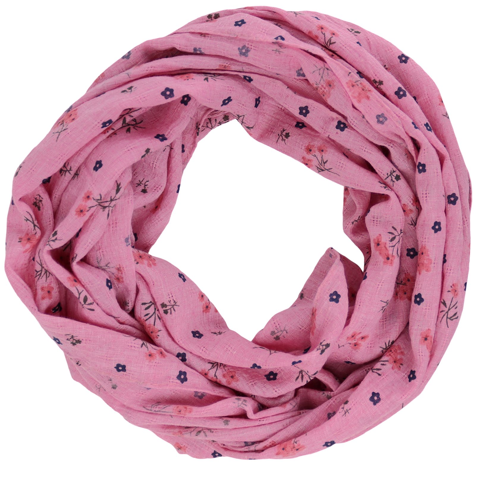 MIRROSI Loop Damen Schal mit Blumen-Muster günstig online kaufen