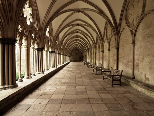 Papermoon Fototapete »Cathedral Archway« günstig online kaufen