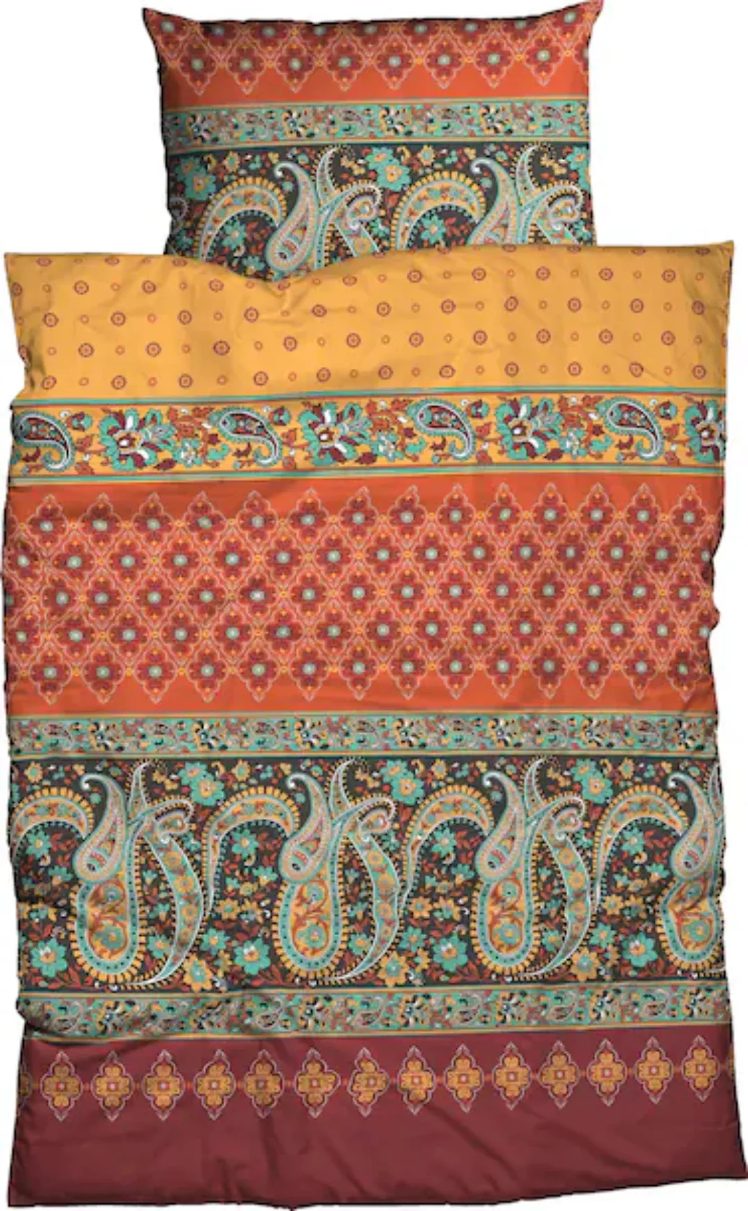 CASATEX Bettwäsche »Murillo«, (3 tlg.), paisley, orientalisch, indisch günstig online kaufen