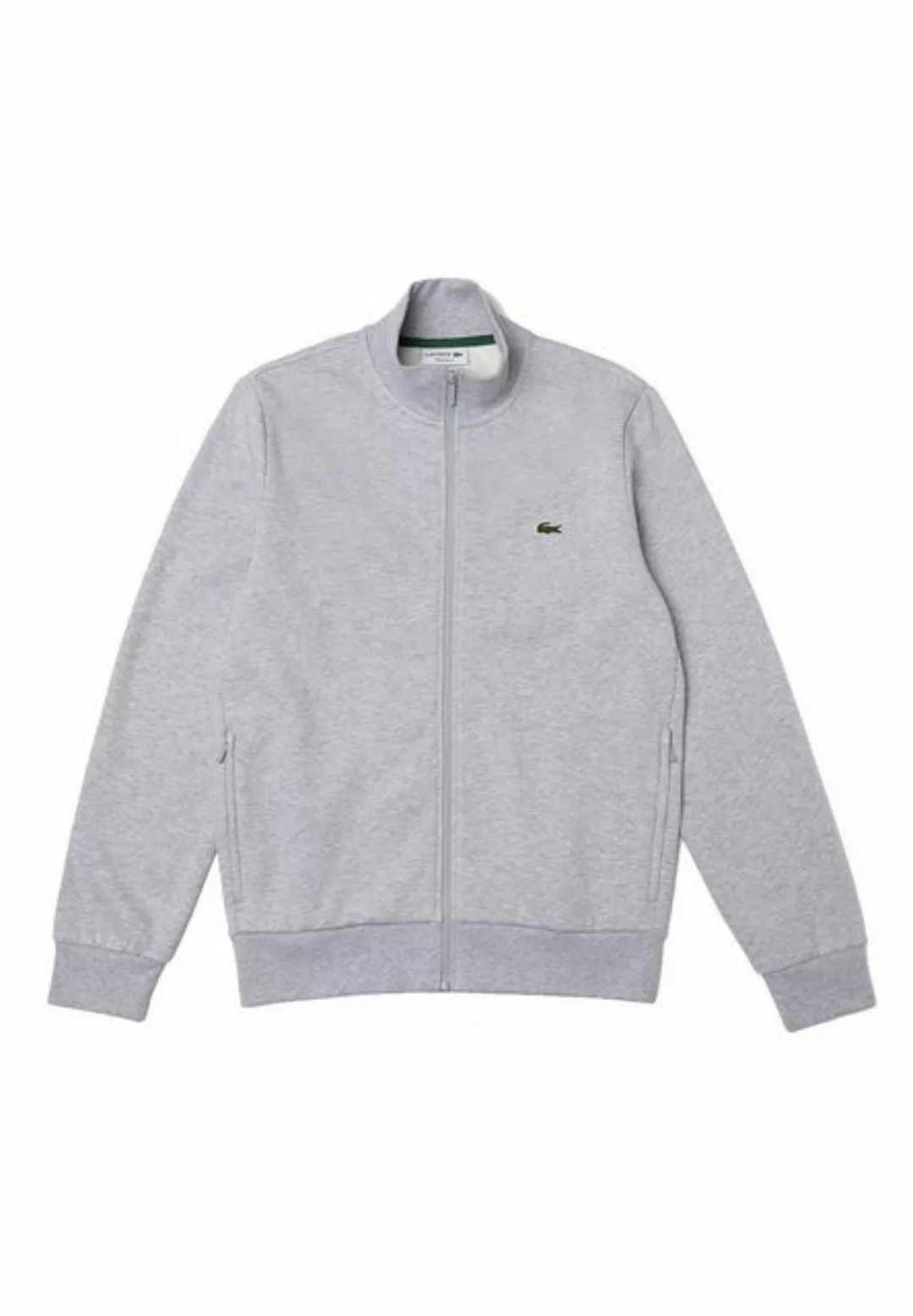 Lacoste Sweatjacke Jogger-Sweatshirt aus aufgerautem Fleece mit aufgestickt günstig online kaufen