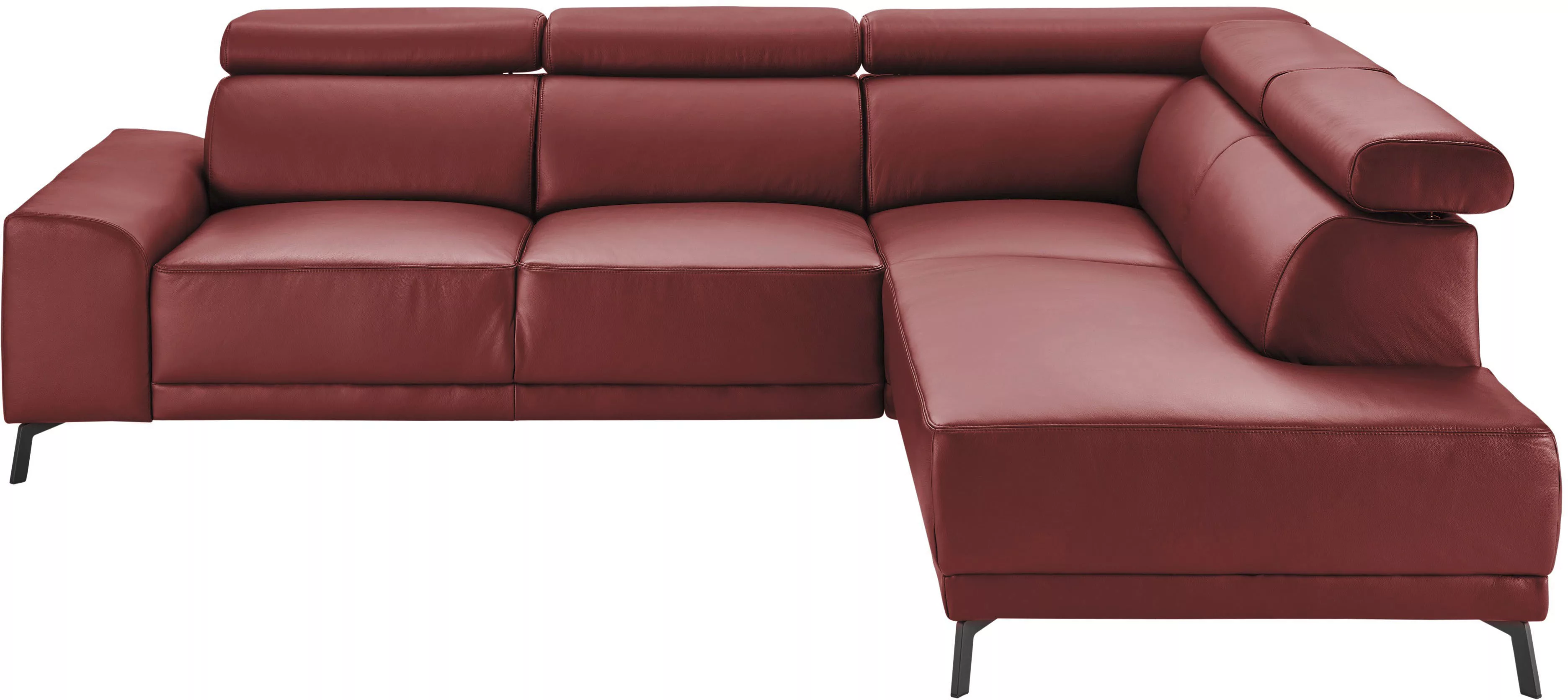 3C Candy Ecksofa »Greve B/T/H: 249/209/79 cm L-Form«, wahlweise mit motoris günstig online kaufen