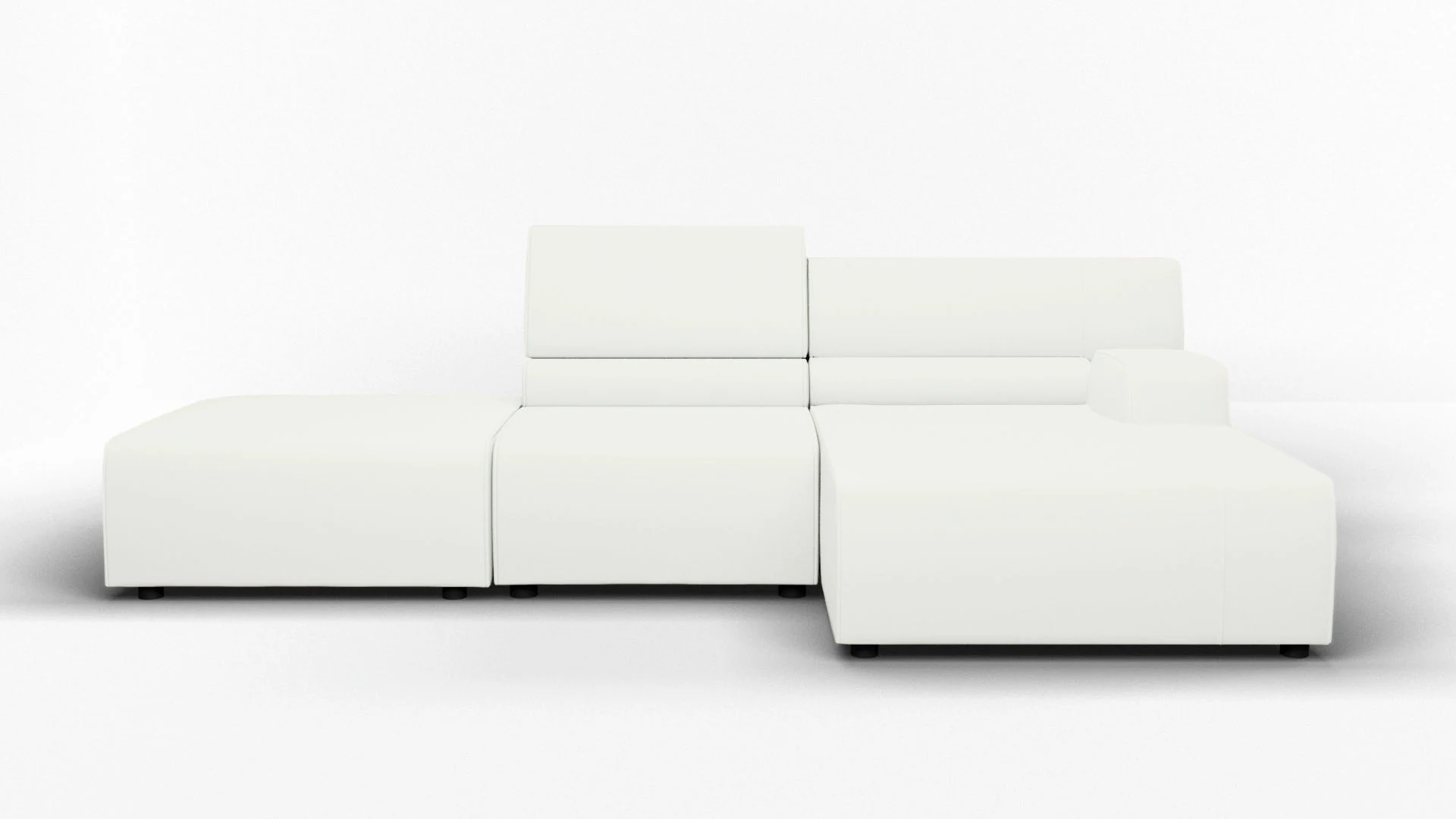 Egoitaliano Ecksofa "Babouche, Designsofa mit außergewöhnlichem Sitzkomfort günstig online kaufen