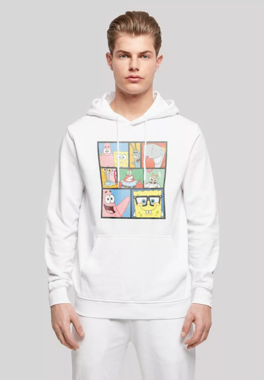 F4NT4STIC Kapuzenpullover "Spongebob Schwammkopf Collage", Print günstig online kaufen