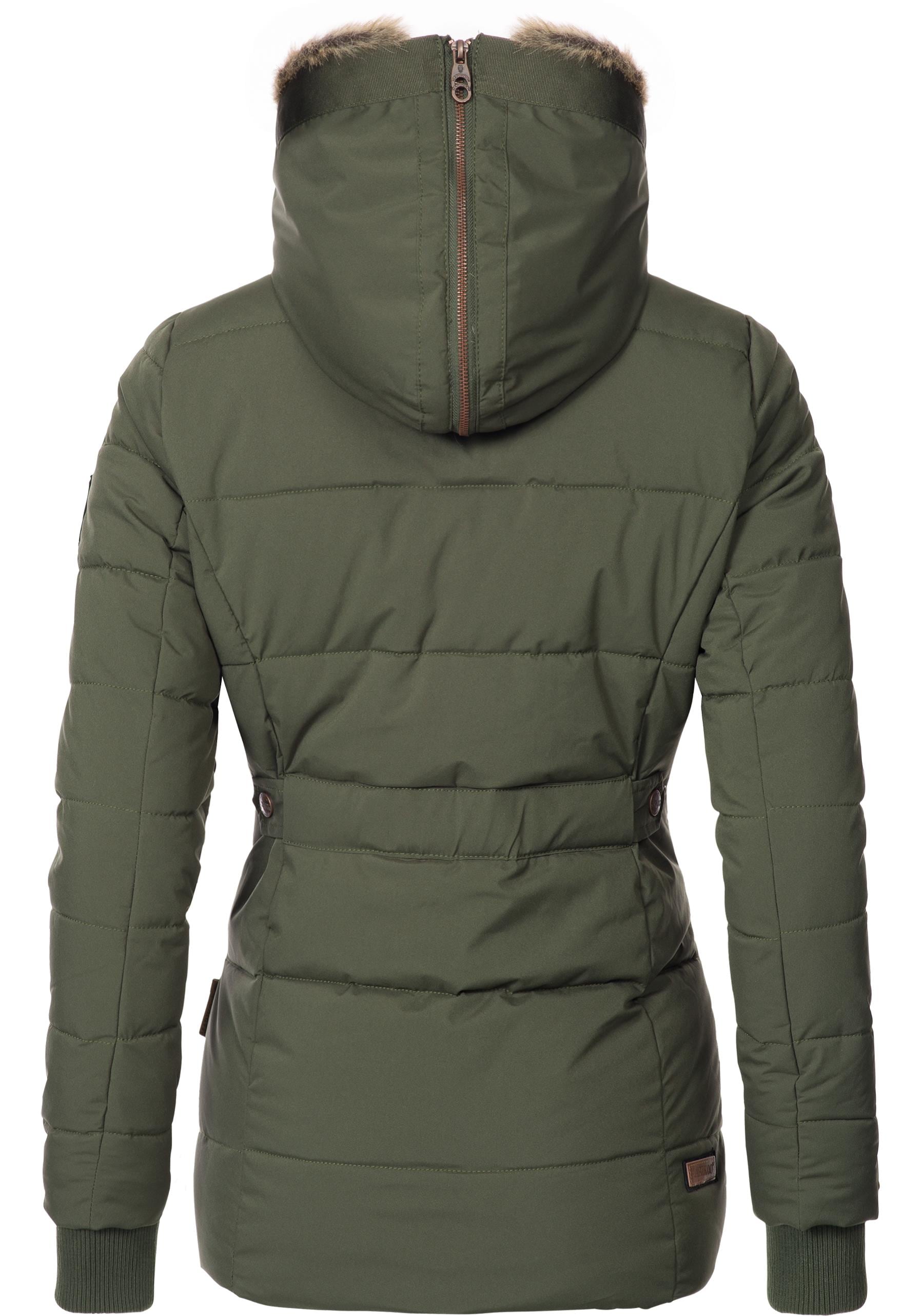 Marikoo Winterjacke "Nekoo", mit Kapuze, stylische Damen Steppjacke mit gro günstig online kaufen