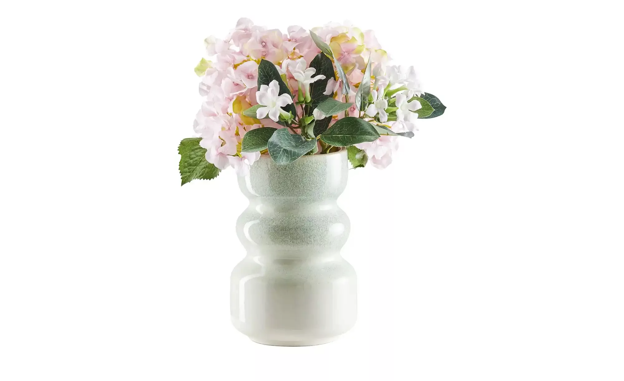 Vase ¦ grün ¦ Steinzeug ¦ Maße (cm): H: 20  Ø: 13.5 Accessoires > Vasen - H günstig online kaufen