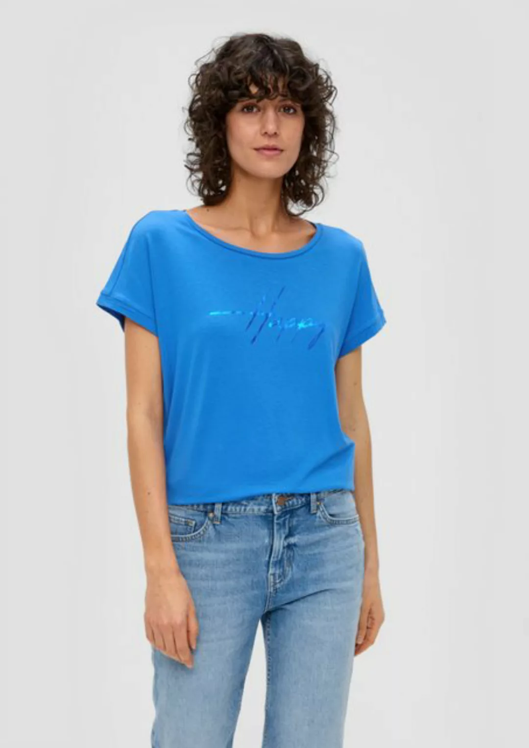 s.Oliver Shirttop Shirt aus Viskosestretch günstig online kaufen