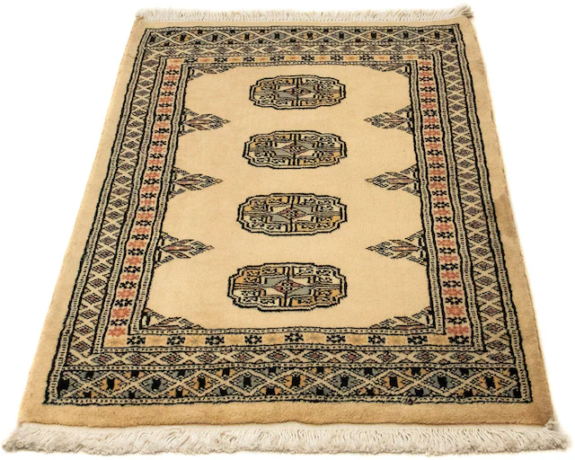 morgenland Orientteppich »Afghan - Buchara - 91 x 65 cm - hellbraun«, recht günstig online kaufen