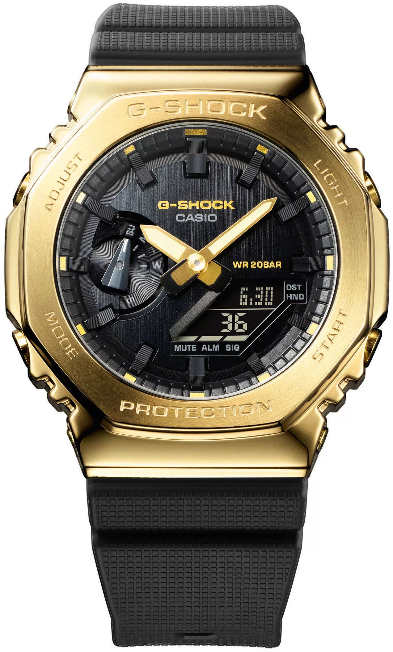 CASIO G-SHOCK Chronograph »GM-2100G-1A9ER«, Quarzuhr, Armbanduhr, Herrenuhr günstig online kaufen