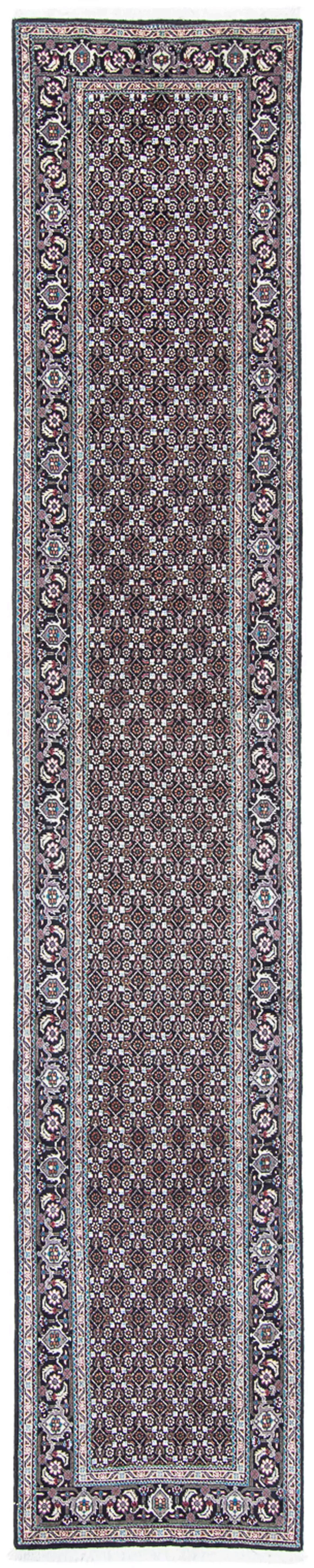 morgenland Orientteppich »Perser - Täbriz - 381 x 66 cm - grau«, rechteckig günstig online kaufen