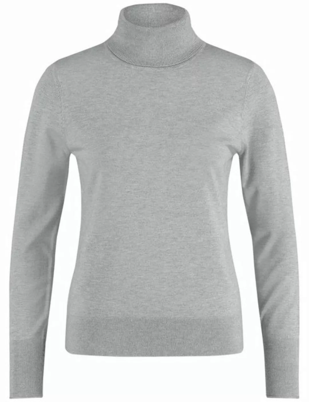 Taifun Rundhalspullover Basic Feinstrick-Pullover mit Turtleneck günstig online kaufen