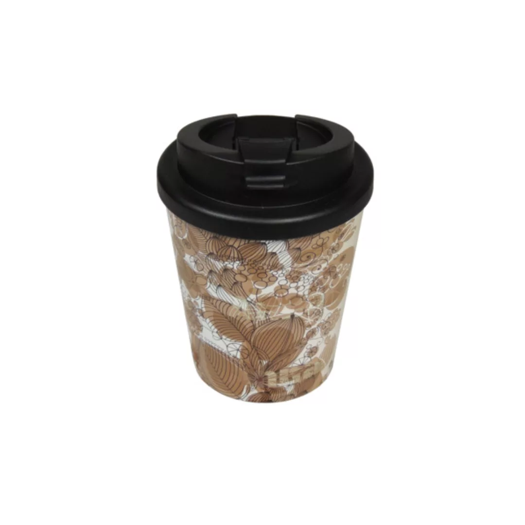 Bunter Kaffeebecher Aus Bio-kunststoff 250 Ml Auslaufsicherer Coffee To Go günstig online kaufen