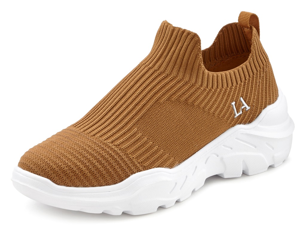 LASCANA Sneaker, Halbschuh, Slipper, Freizeitschuh zum Reinschlüpfen VEGAN günstig online kaufen