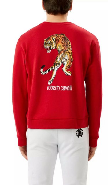 roberto cavalli Sweatshirt Firenze Tiger Sweatshirt Ob Freizeit, Streetwear günstig online kaufen