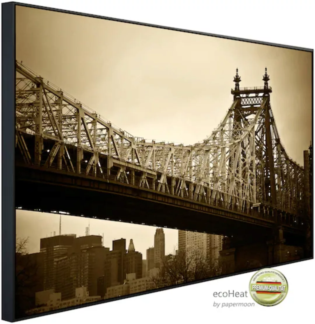 Papermoon Infrarotheizung »New Yorker Brücke«, sehr angenehme Strahlungswär günstig online kaufen