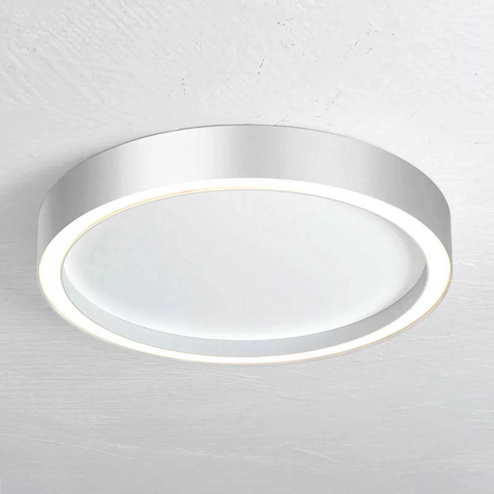 Bopp Aura LED-Deckenlampe Ø 40cm weiß/aluminium günstig online kaufen