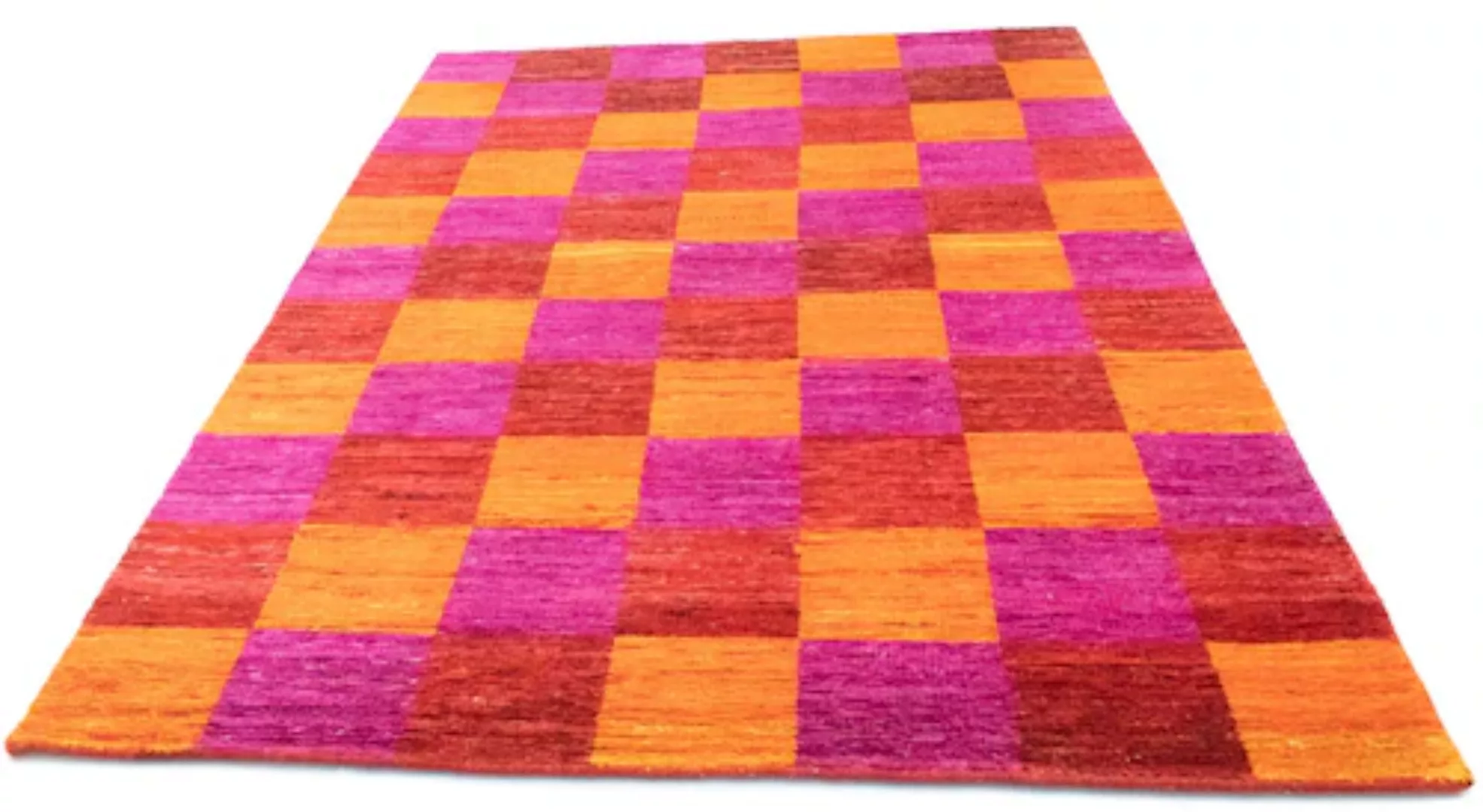 morgenland Teppich »Designer Teppich handgeknüpft mehrfarbig«, rechteckig günstig online kaufen