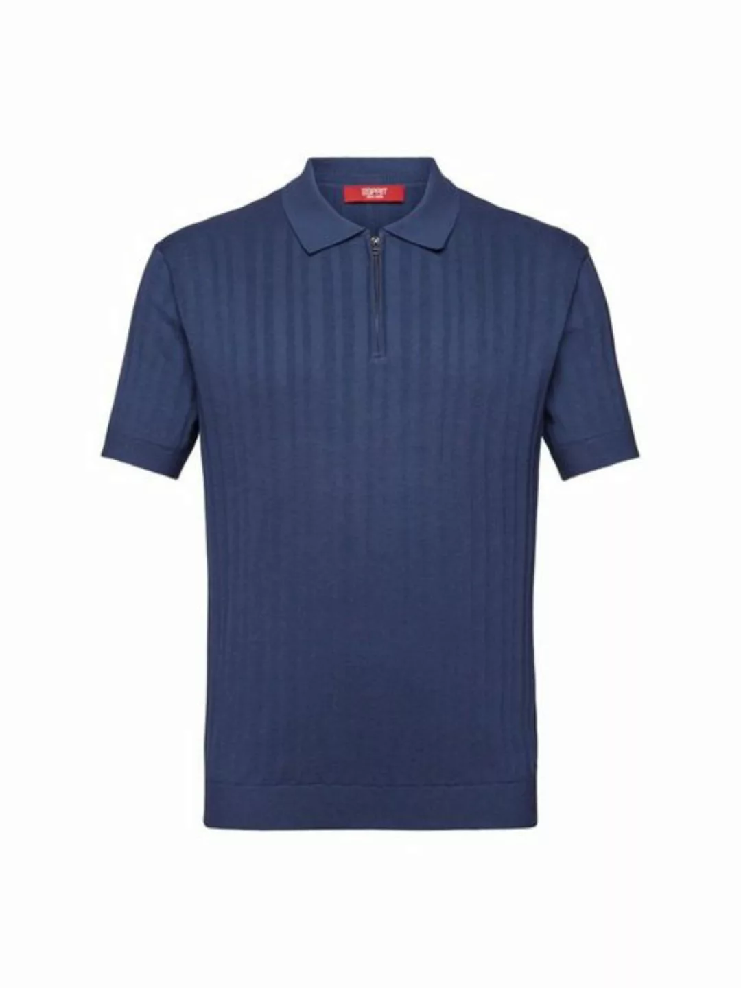 Esprit Collection Kurzarmpullover Poloshirt in schmaler Passform günstig online kaufen