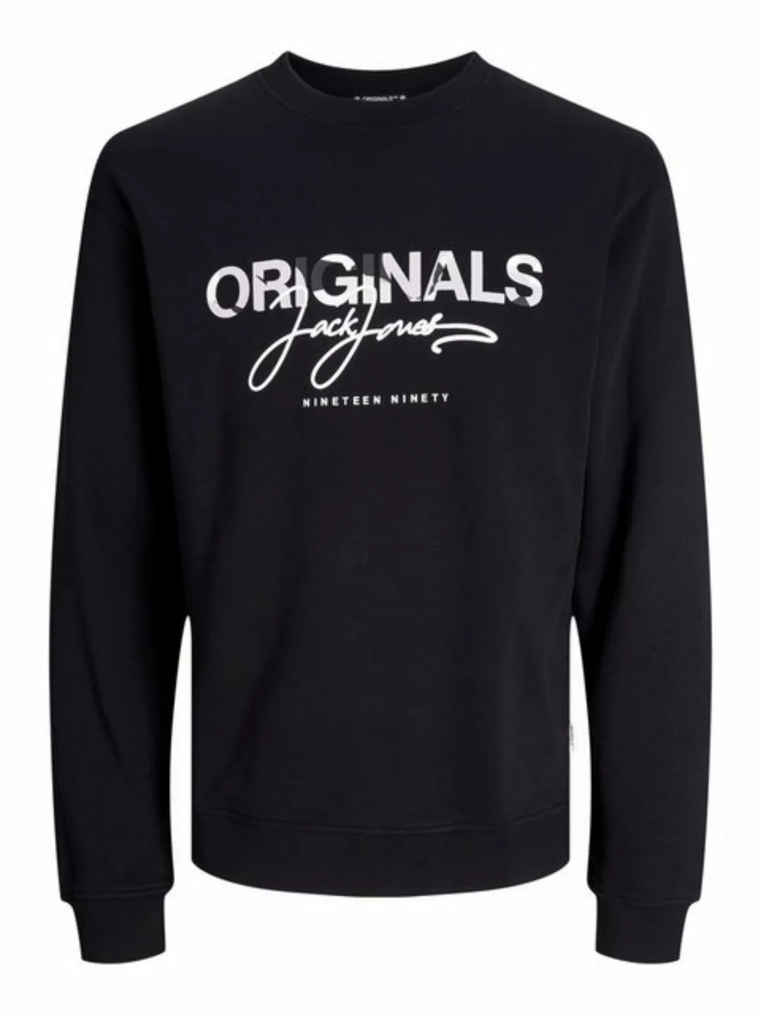 Jack & Jones Sweater "JORARUBA AOP BRANDING SWEAT CREW NECK" günstig online kaufen
