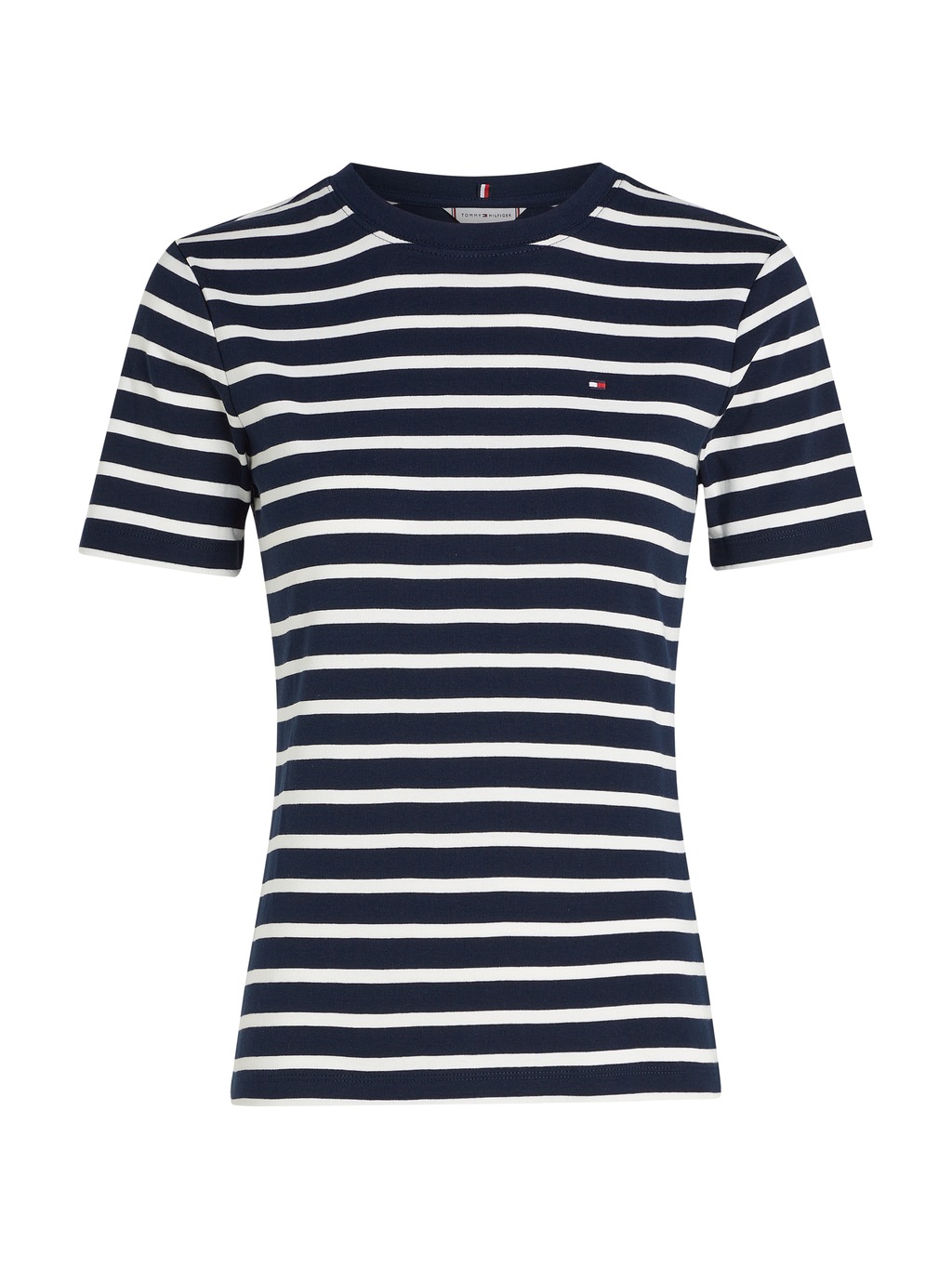 Tommy Hilfiger T-Shirt "SLIM CODY C-NK SS", mit Logostickerei günstig online kaufen