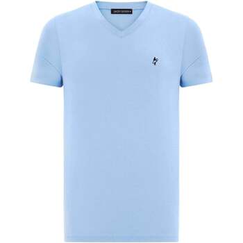 Jacey Quinn  T-Shirts & Poloshirts Diggory Regular Fit V-Neck T-shirt günstig online kaufen