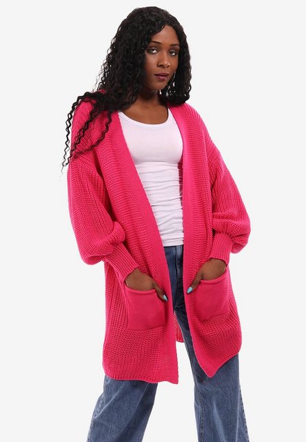 YC Fashion & Style Cardigan One Size Strick-Cardigan mit Taschen in Unifarb günstig online kaufen