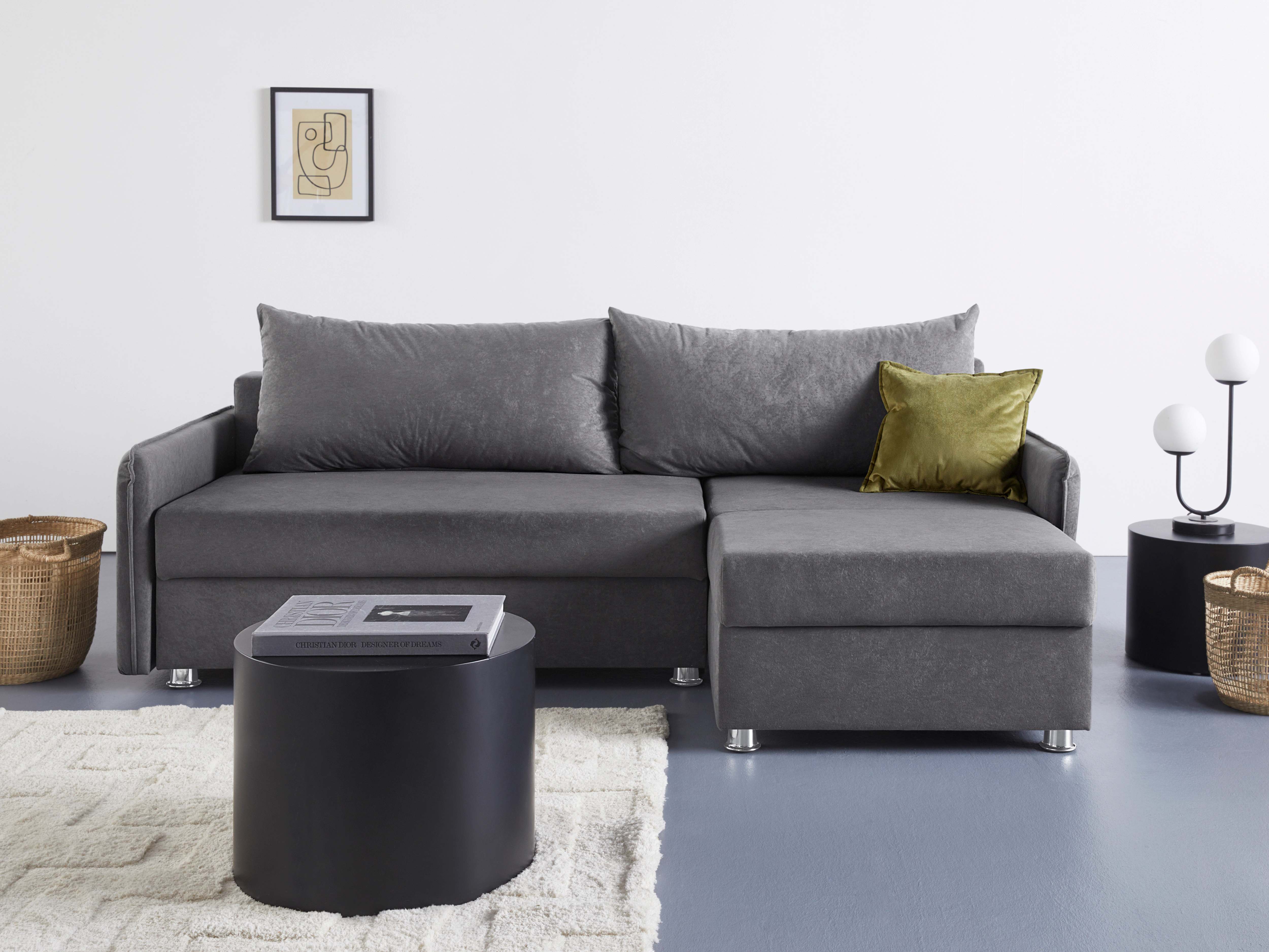 COLLECTION AB Ecksofa "Sunny L-Form", inkl. Bettfunktion und Bettkasten günstig online kaufen