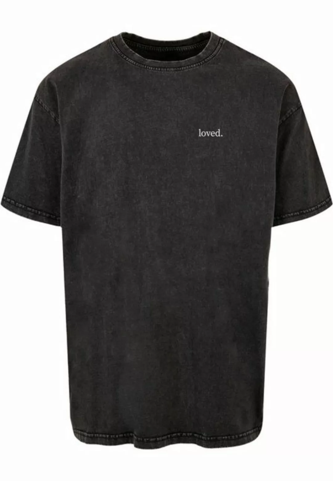 Merchcode T-Shirt Merchcode Herren Love Acid Washed Heavy Oversize Tee (1-t günstig online kaufen