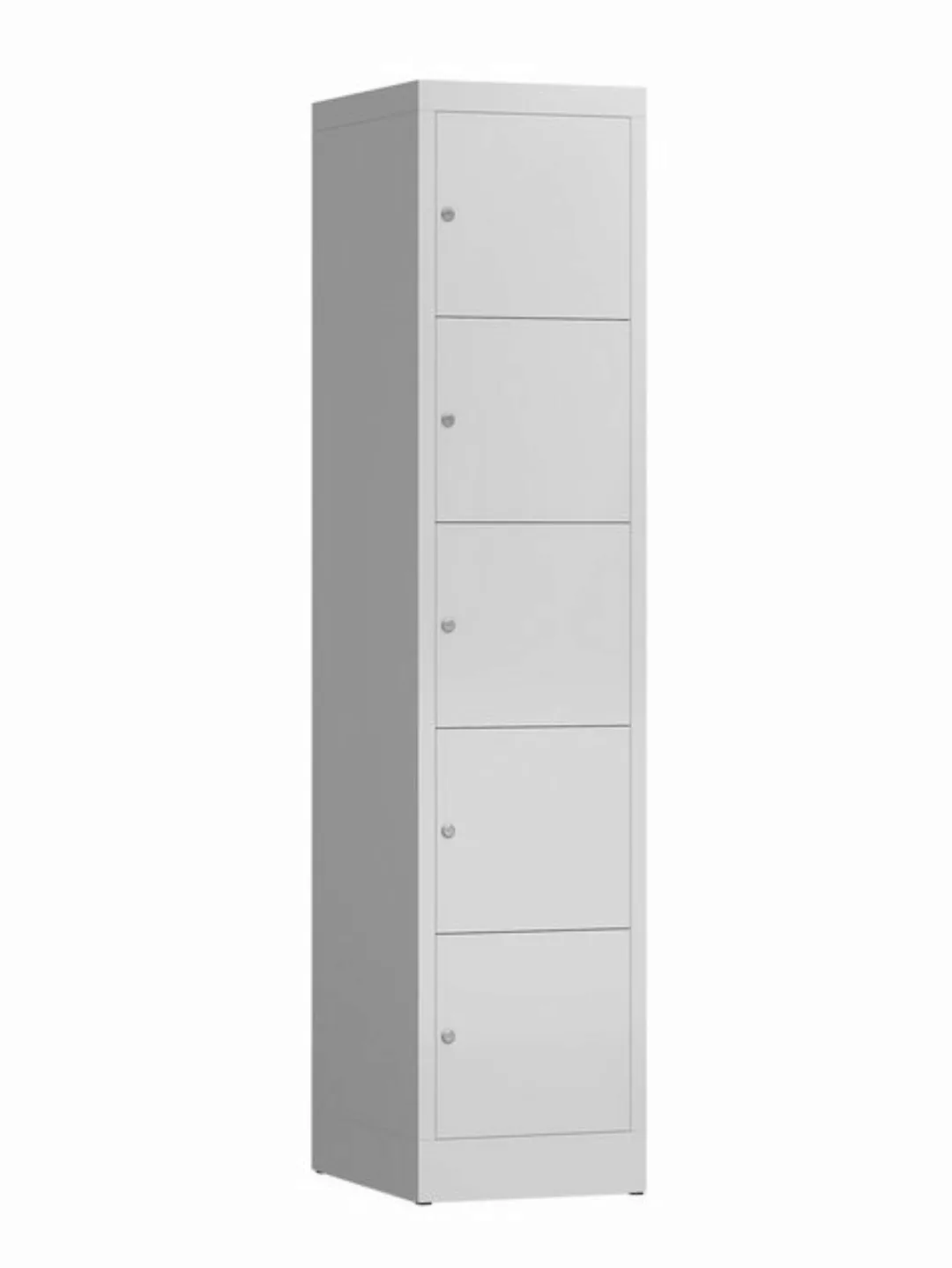 Steelboxx Fächerschrank Schließfachschrank 5 Fächer Spindschrank (1-St) kom günstig online kaufen