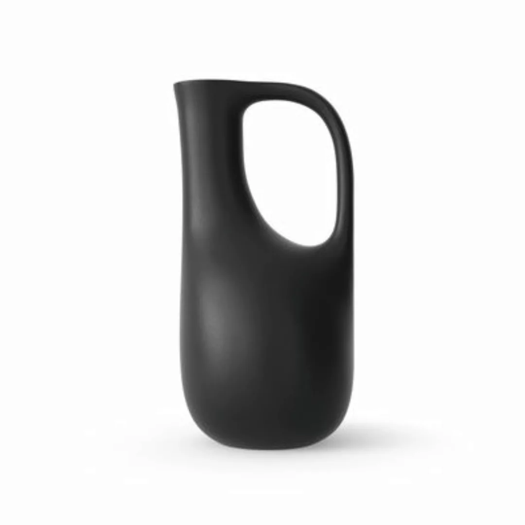 Gießkanne Liba plastikmaterial schwarz / 100 % recycelter Kunststoff - 5 Li günstig online kaufen
