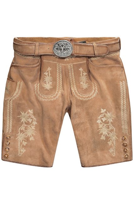 JP1880 Lederhose Trachtenhose Tracht Ziegenleder Gratis Ledergürtel günstig online kaufen