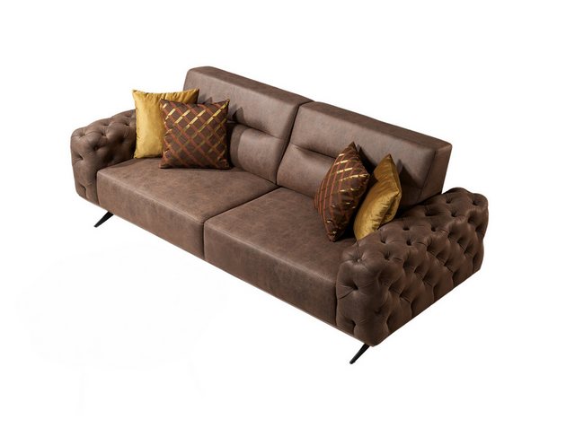 Villa Möbel Sofa Check, Set, mit Relax-/Bettfunktion durch verstellbare Rüc günstig online kaufen