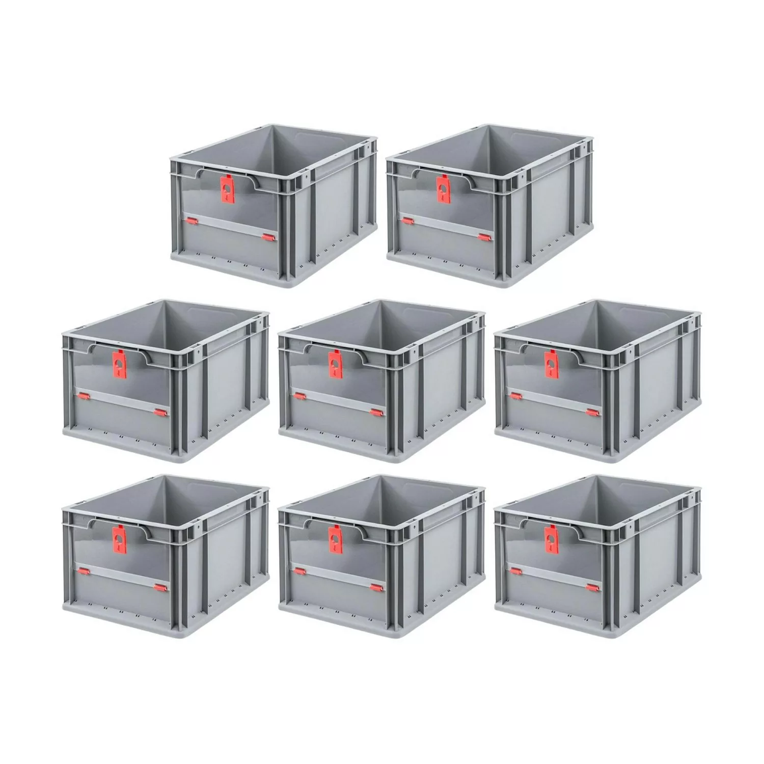 PROREGAL SuperSparSet 8x Eurobox NextGen Insight Cover HxBxT 22 x 30 x 40 2 günstig online kaufen