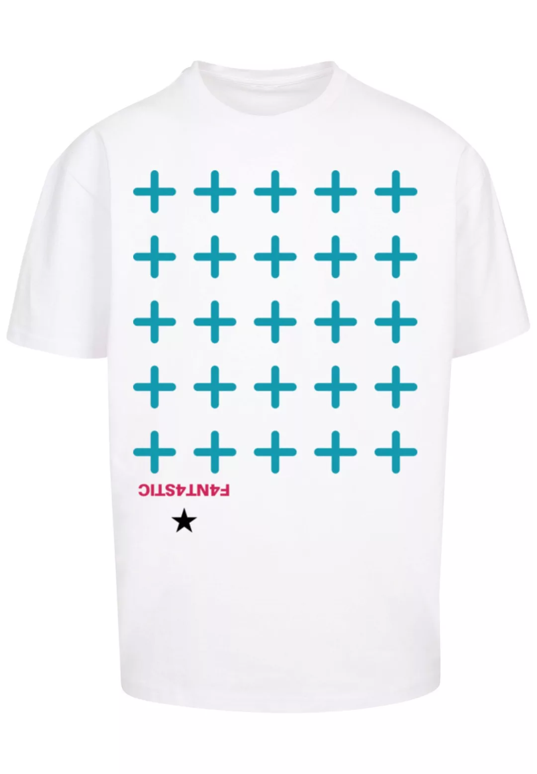 F4NT4STIC T-Shirt "Kreuze Blau", Print günstig online kaufen