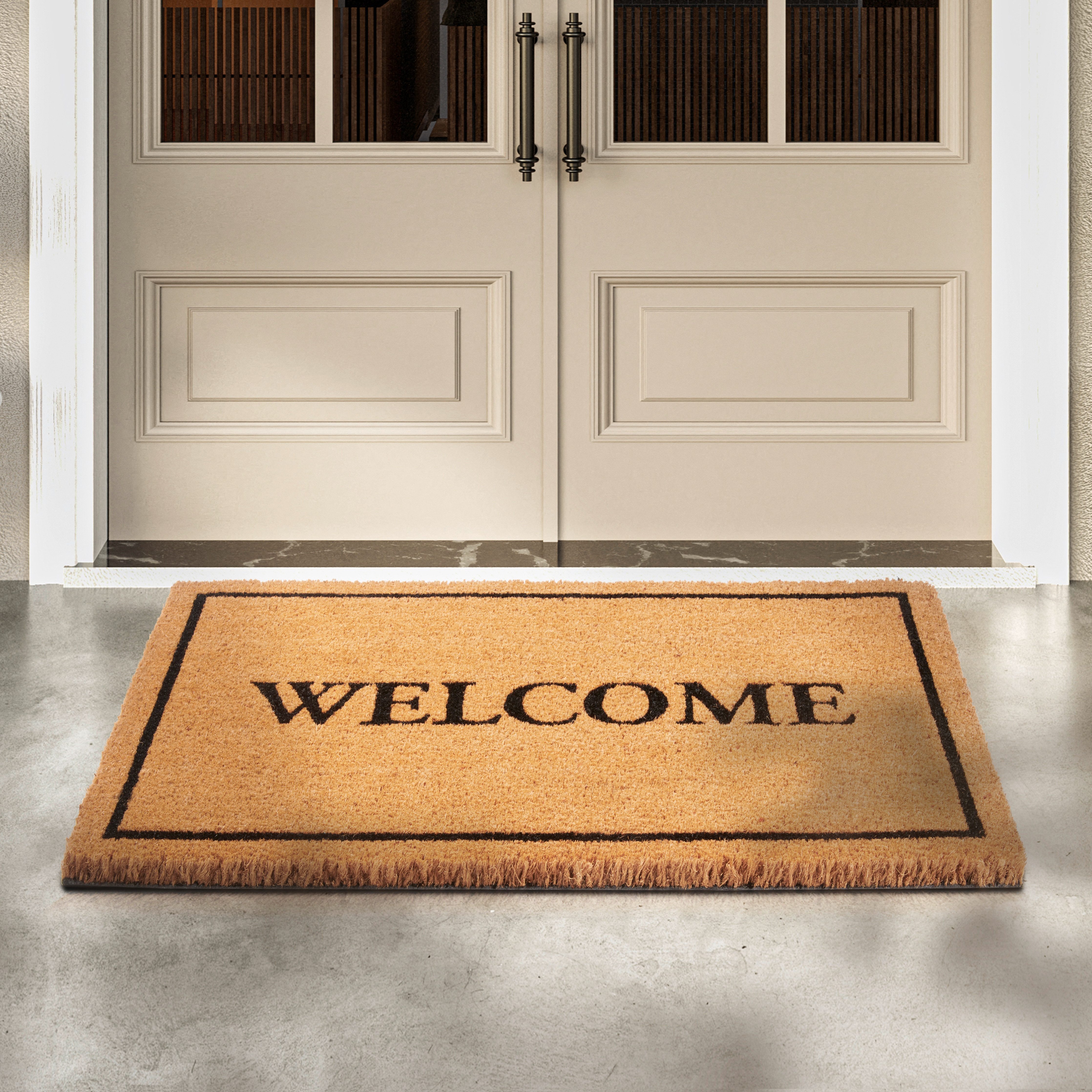 Villeroy & Boch Fußmatte »Caroline Welcome, Türmatte«, rechteckig, 23 mm Hö günstig online kaufen