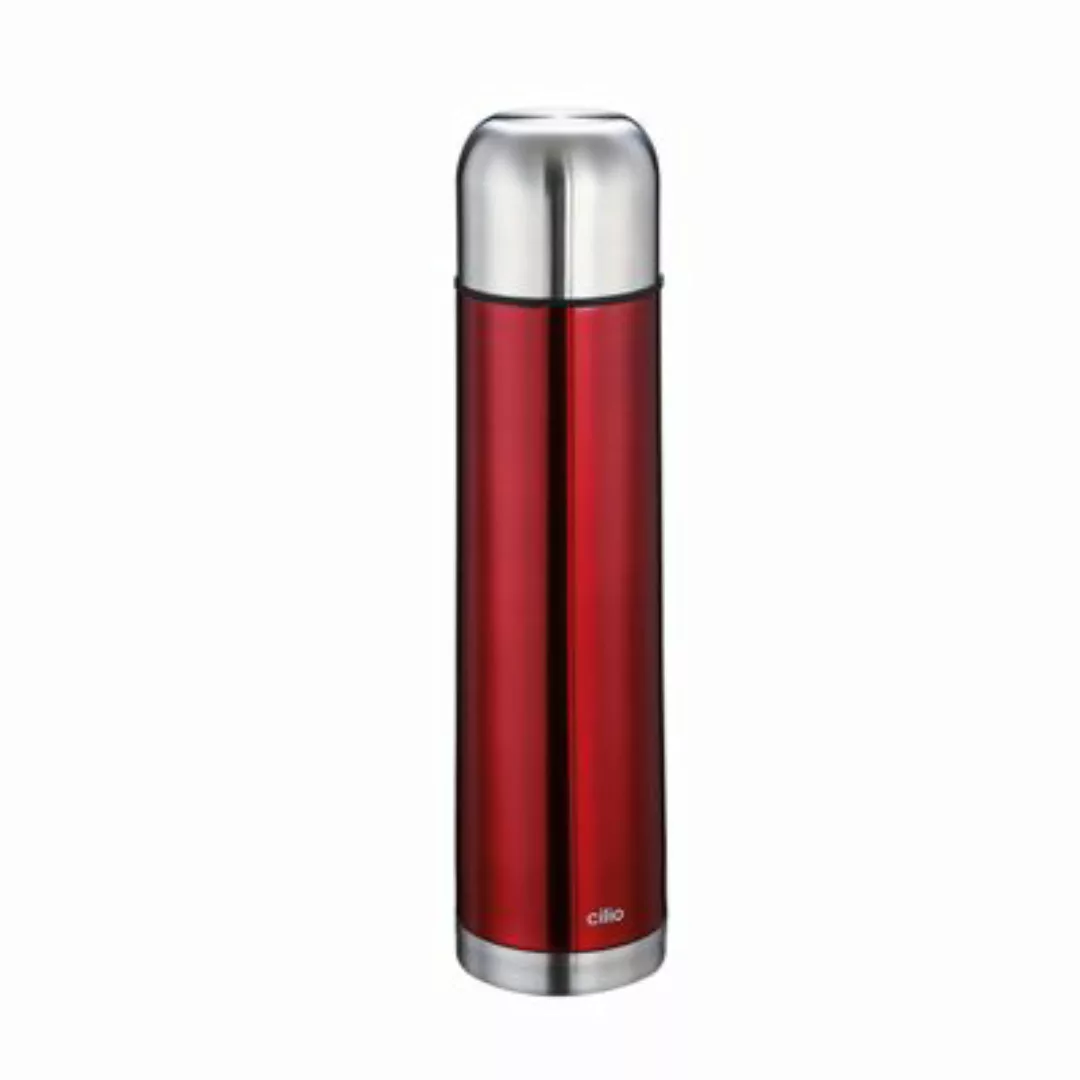 Cilio Isolierflasche COLORE 1 Liter rot günstig online kaufen