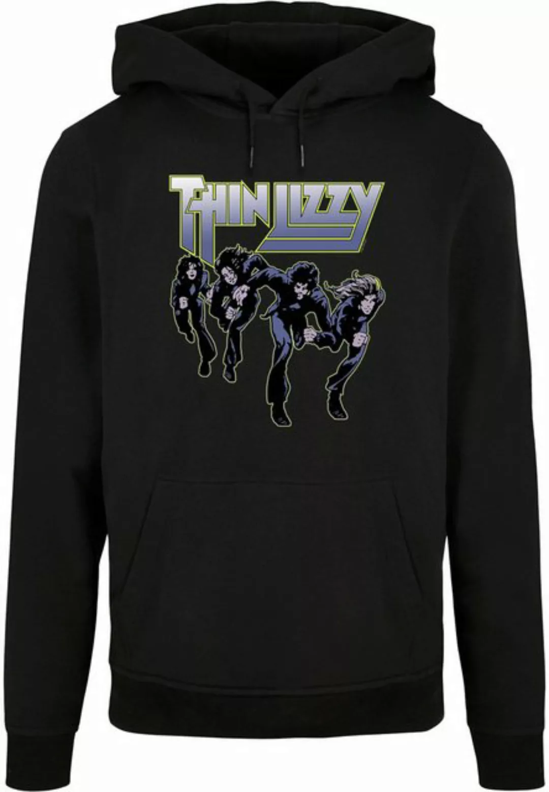 Merchcode Kapuzensweatshirt Merchcode Herren Thin Lizzy - TL Jailbreak Basi günstig online kaufen