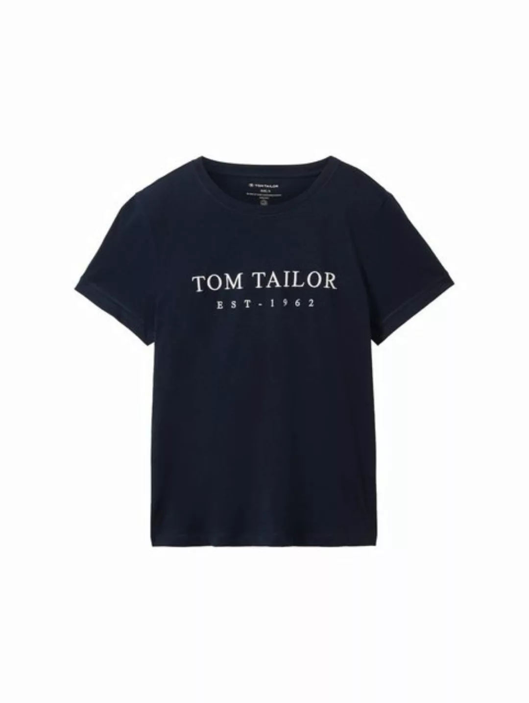 TOM TAILOR T-Shirt T-Shirt mit Logo Stickerei günstig online kaufen