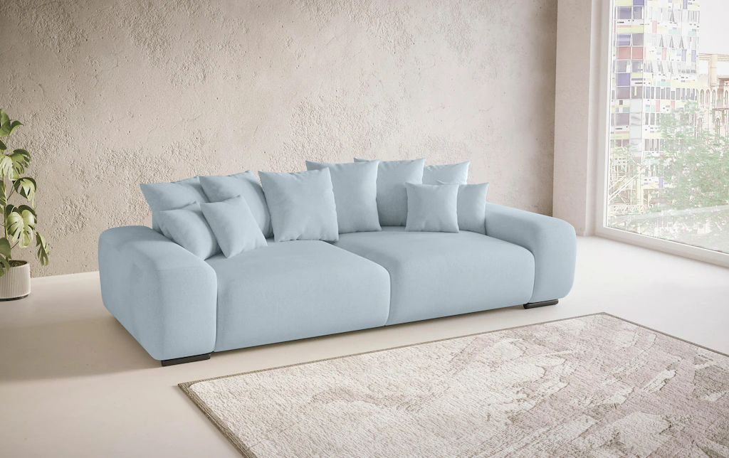 Home affaire Big-Sofa Glamour II, Dauerschläfer mit EasyBett-Schlaffunktion günstig online kaufen