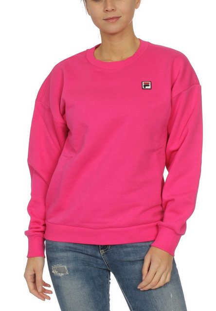 Fila Sweatshirt Fila Sweater Damen SUZANNA CREW SWEAT 687456 Pink A163 Pink günstig online kaufen