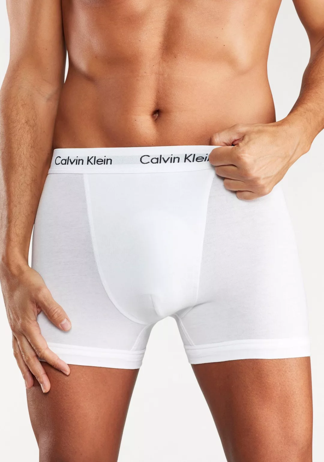 Calvin Klein Underwear Boxer, (3 St.), mit Logoschriftzug am Bund günstig online kaufen