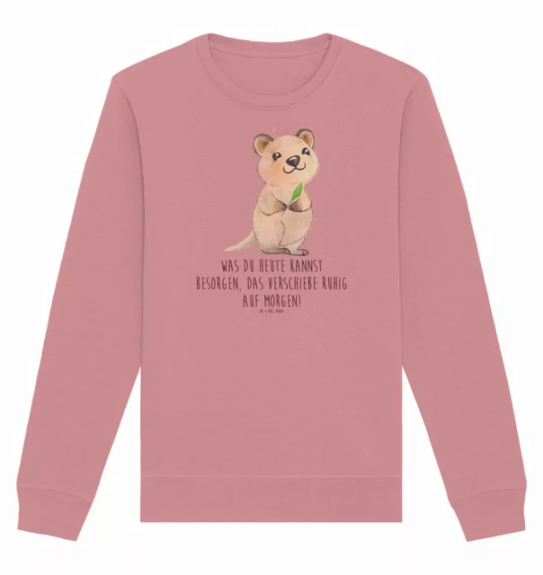 Mr. & Mrs. Panda Longpullover Größe M Quokka Happy - Canyon Pink - Geschenk günstig online kaufen