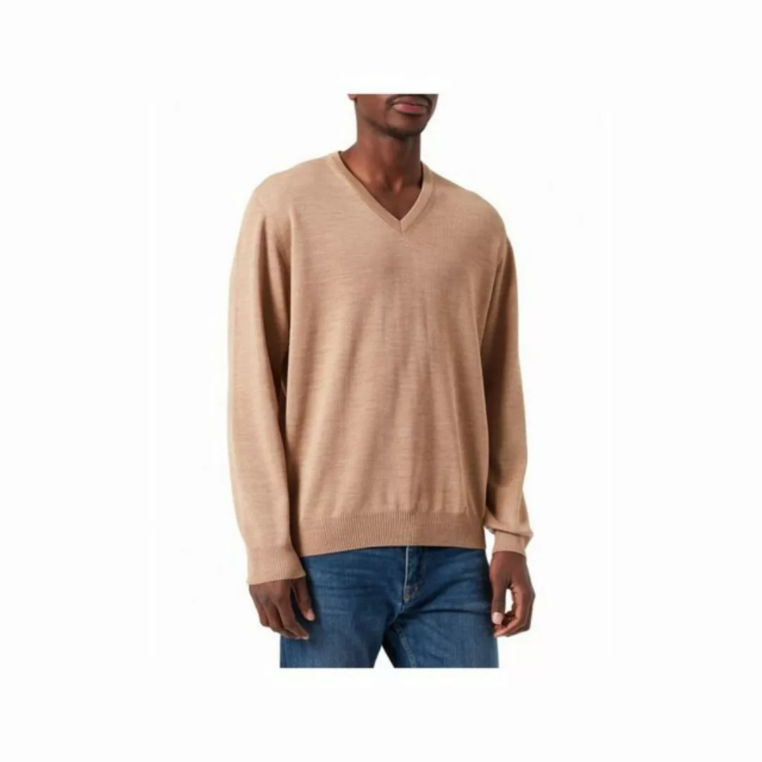 MAERZ Muenchen V-Ausschnitt-Pullover uni regular fit (1-tlg) günstig online kaufen