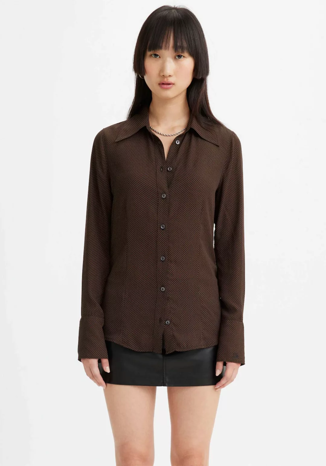 Levi's® Hemdbluse MAEVE BLOUSE im modischen Minimalmuster günstig online kaufen