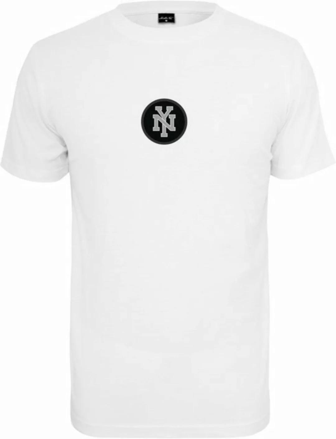 MisterTee Kurzarmshirt "MisterTee Herren NY Patch Tee" günstig online kaufen